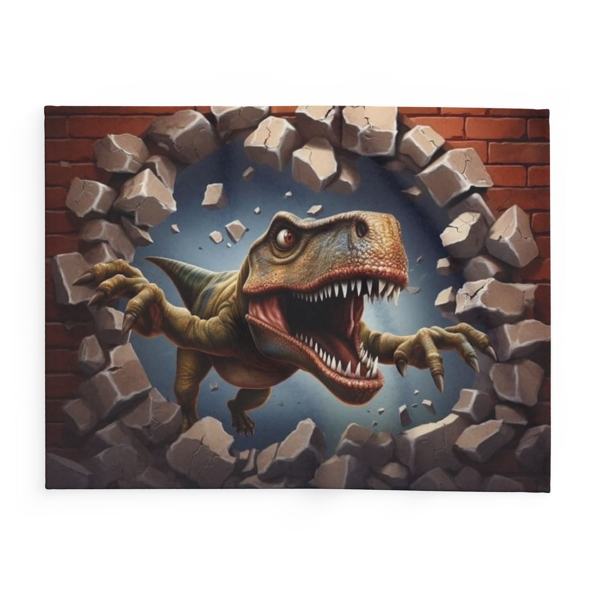 T-Rex Wall Break Arctic Blanket - House of O & A