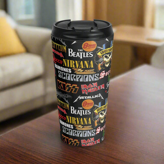80s Nostalgia - Stainless Steel Travel Mug