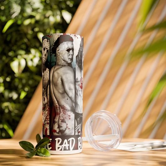 I Love Bad Boys Skinny Tumbler