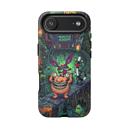 Colorful Cartoon Monster Academy Design (Tough Cases)
