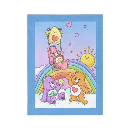 The Care Bears - Velveteen Minky Blanket