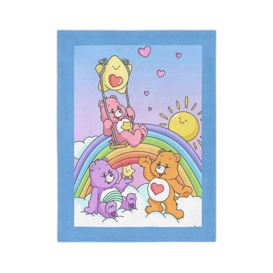 The Care Bears - Velveteen Minky Blanket