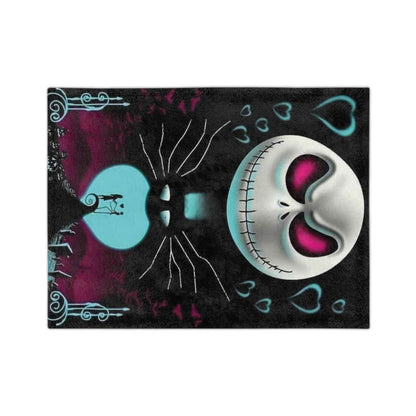 Jack Skeleton Halloween Velveteen Blanket