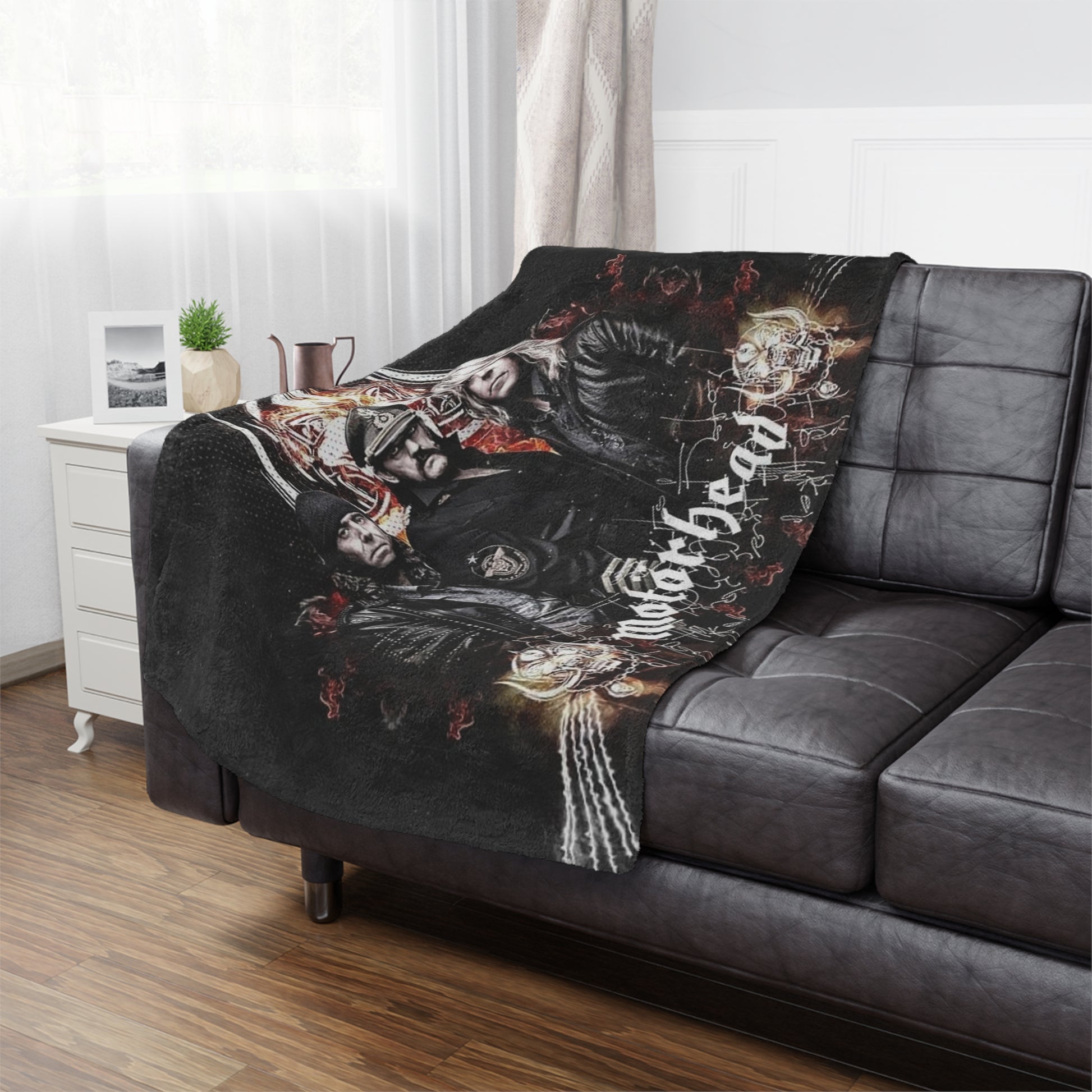 Motorhead Minky Blanket - House of O & A