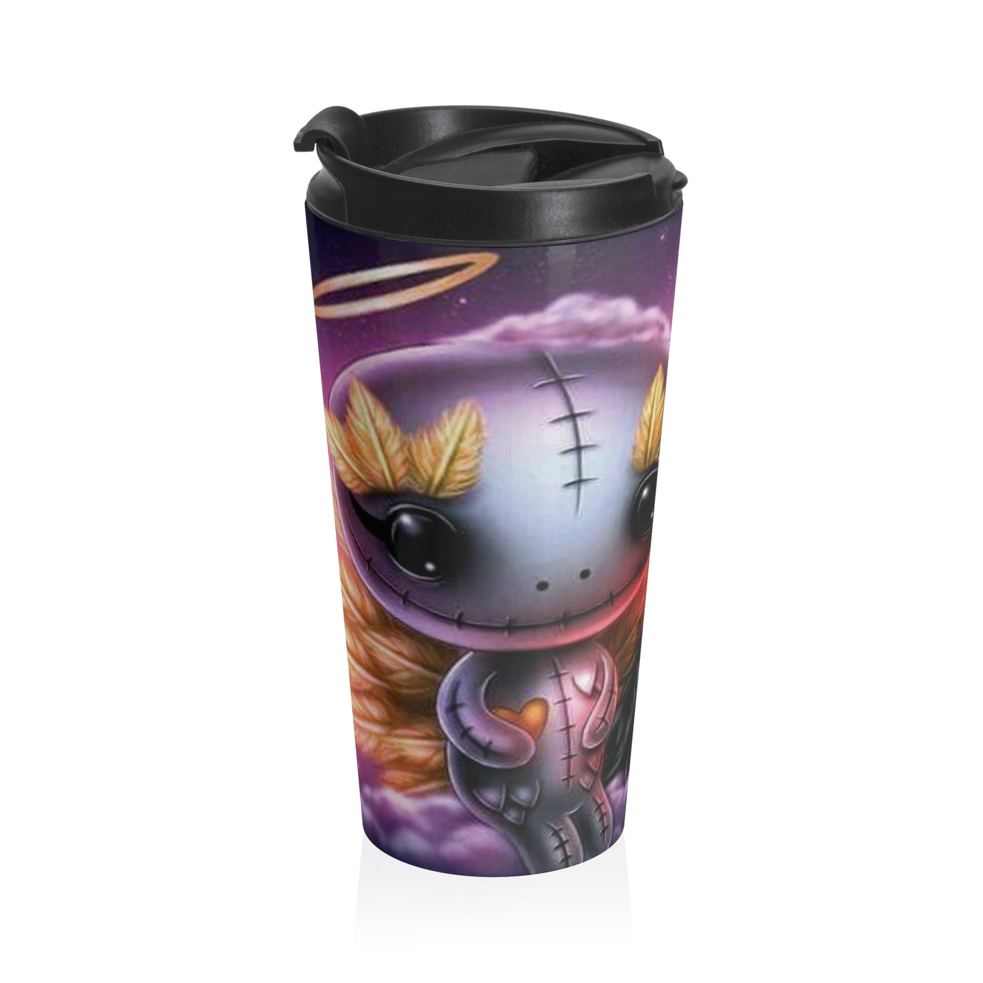 Voodoo Doll Love - Stainless Steel Travel Mug - House of O & A