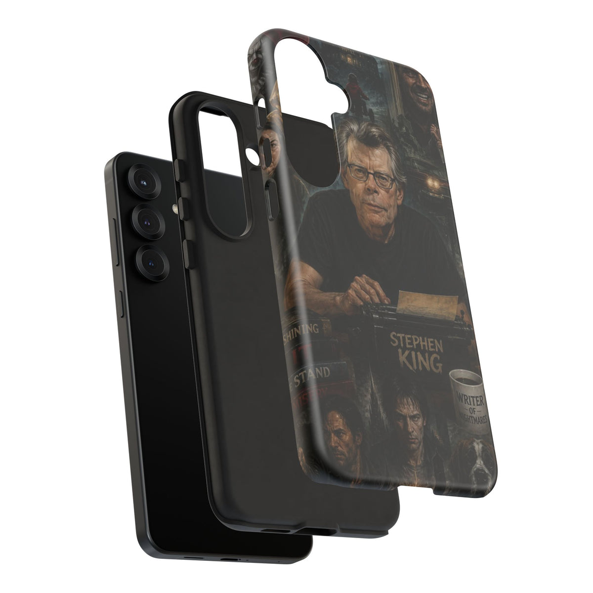 Stephen King Horror Phone Case – Gothic Dark Literature Samsung Protective Case