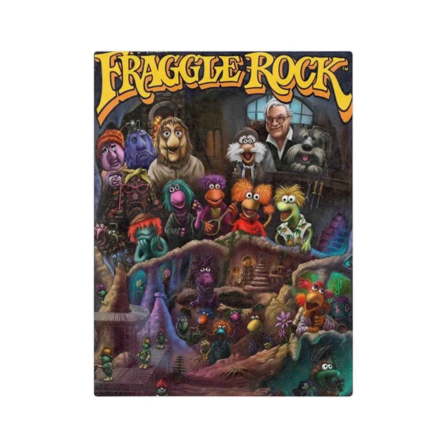 Fraggle Rock - Velveteen Minky Blanket