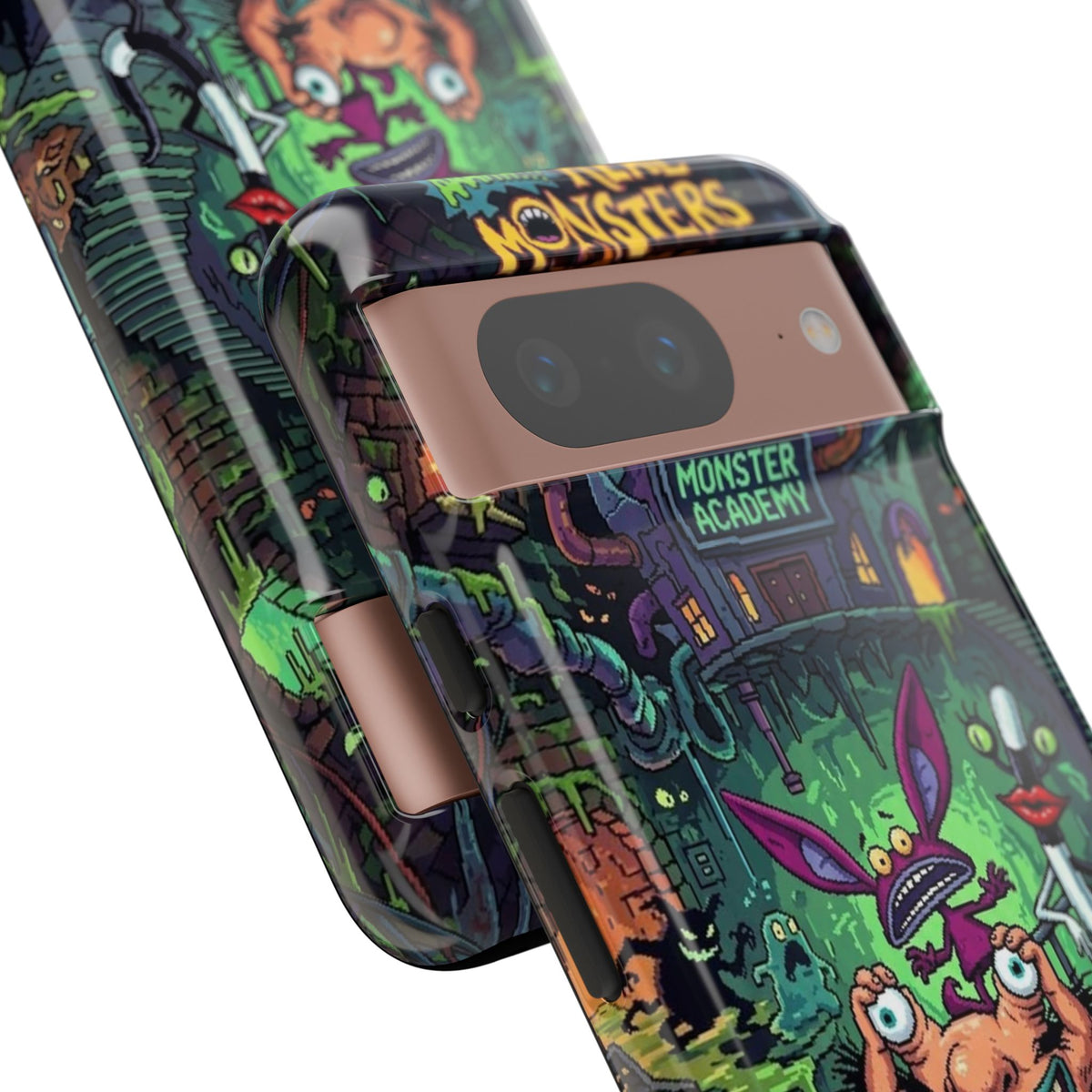 Colorful Cartoon Monster Academy Design (Tough Cases)