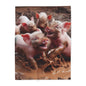 Piglet Muddy Fun Arctic Blanket - House of O & A