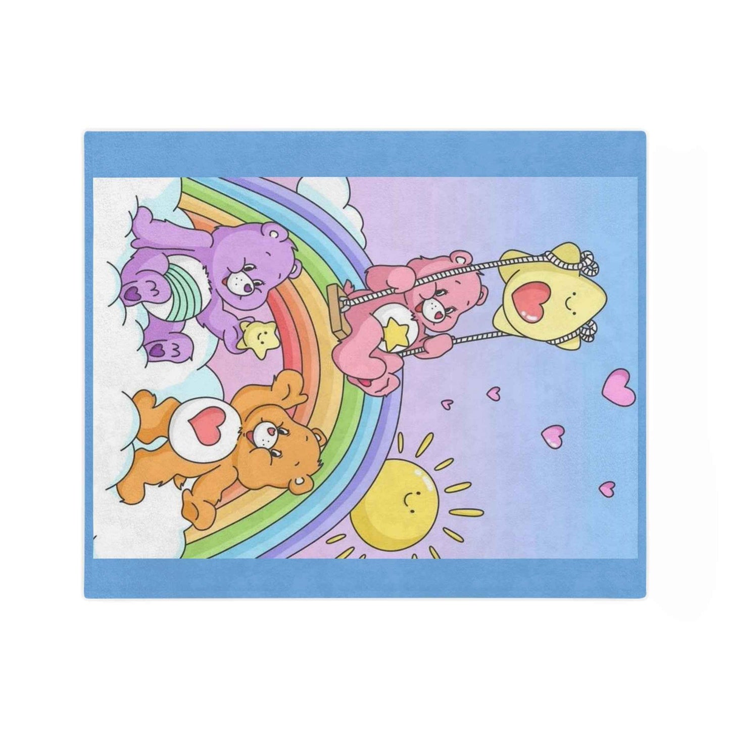 The Care Bears - Velveteen Minky Blanket