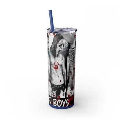 I Love Bad Boys Skinny Tumbler