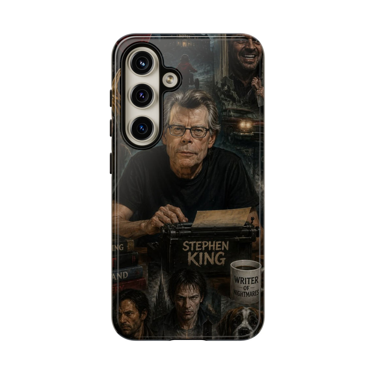 Stephen King Horror Phone Case – Gothic Dark Literature Samsung Protective Case