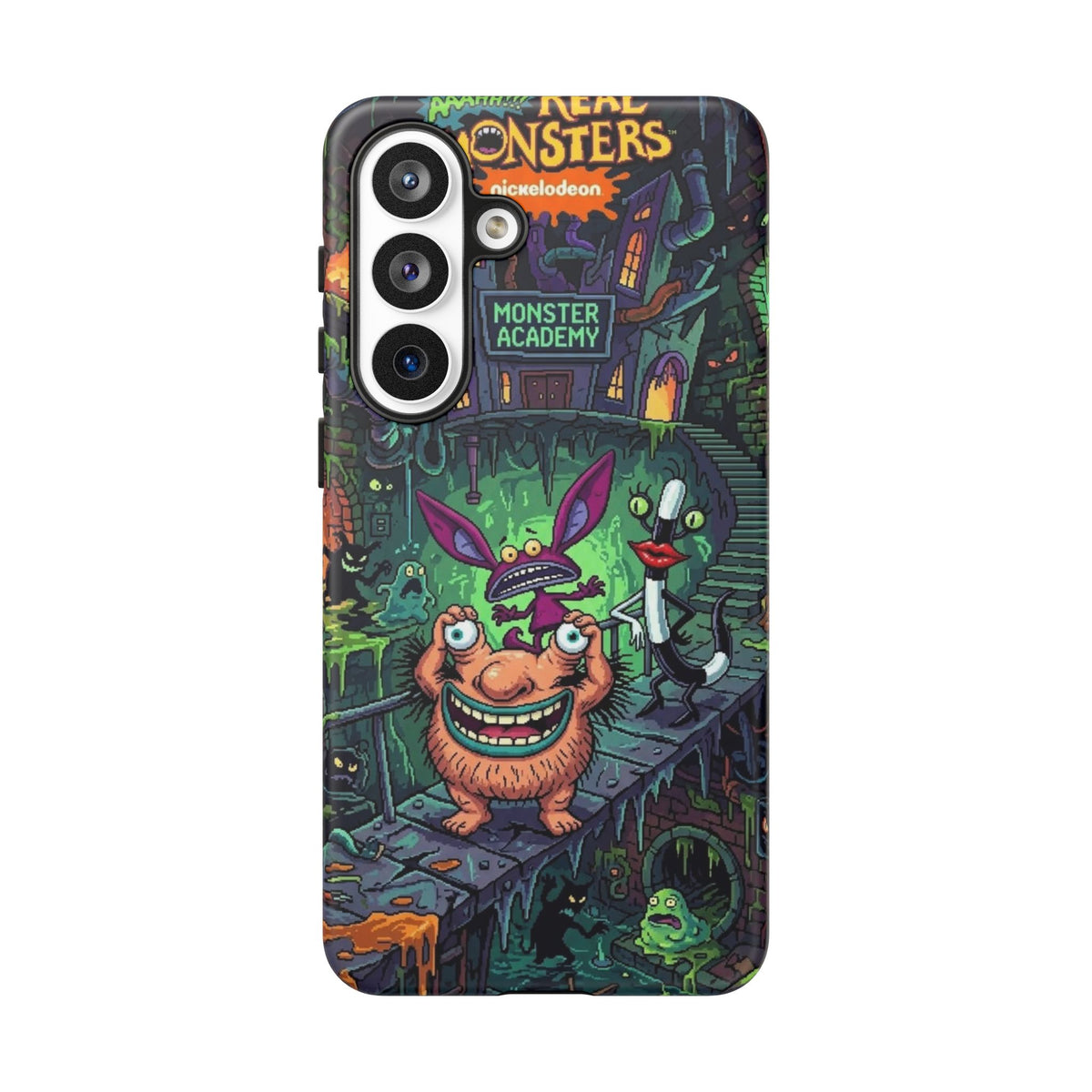 Colorful Cartoon Monster Academy Design (Tough Cases)