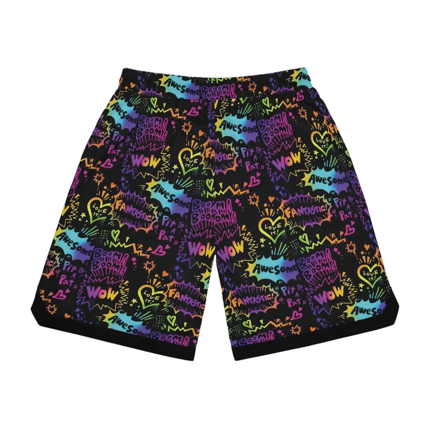 Men's Basketball Graffiti Rib Shorts