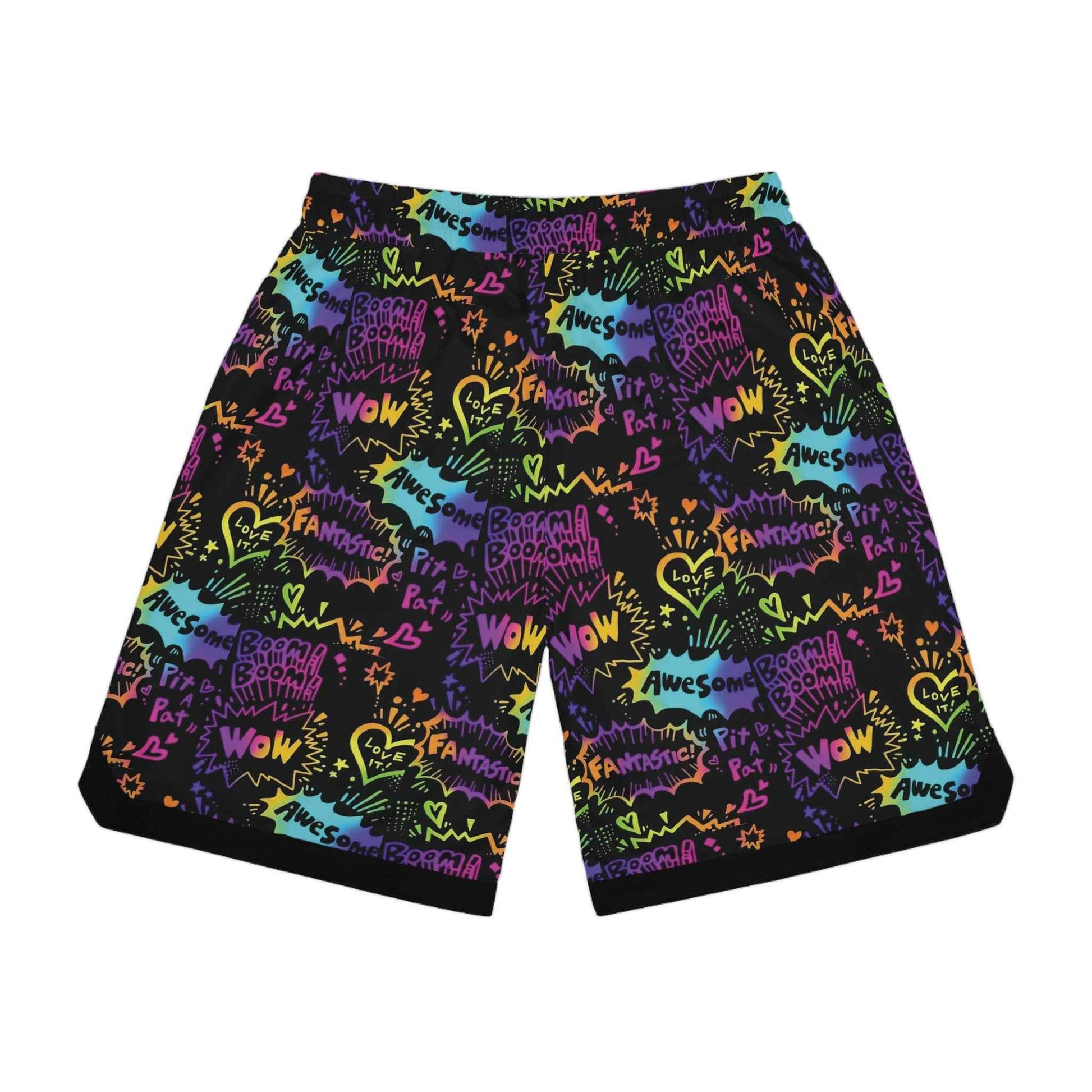 Men's Basketball Graffiti Rib Shorts