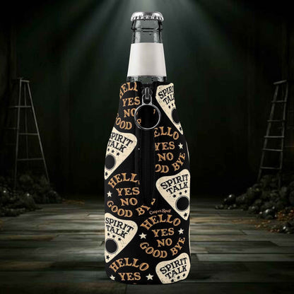 Spirit Talk & Hello Goodbye Beer Bottle Cooler