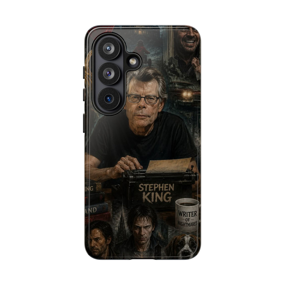 Stephen King Horror Phone Case – Gothic Dark Literature Samsung Protective Case