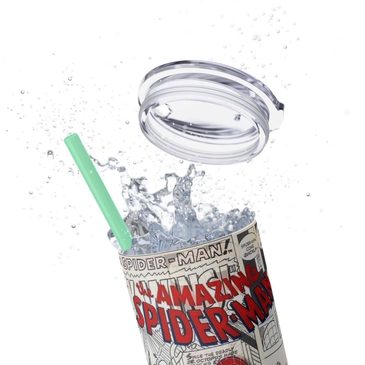 Skinny Tumbler Spiderman 20oz