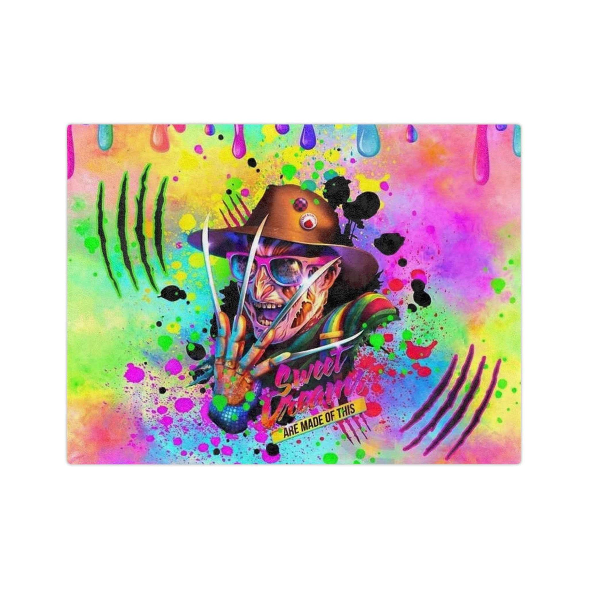 Sweet Dreams Freddy Velveteen Minky Blanket