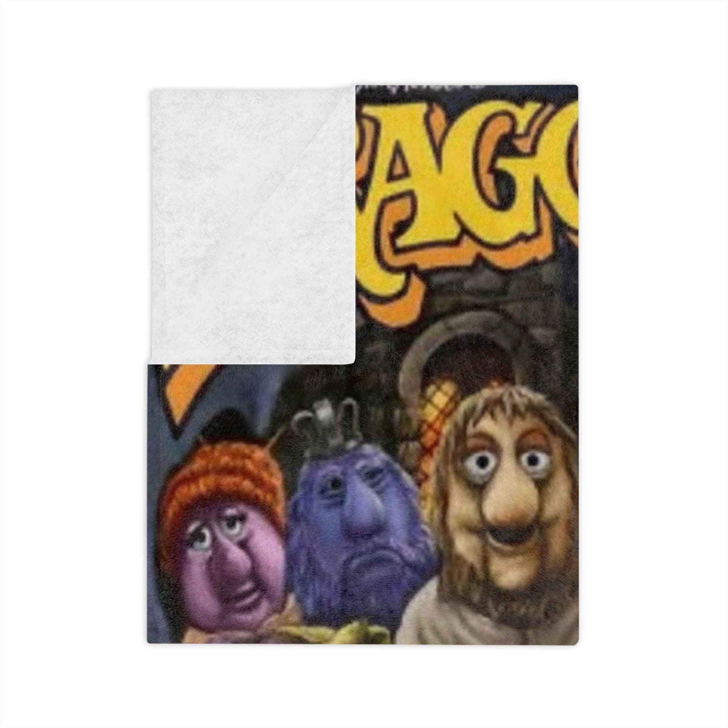 Fraggle Rock - Velveteen Minky Blanket