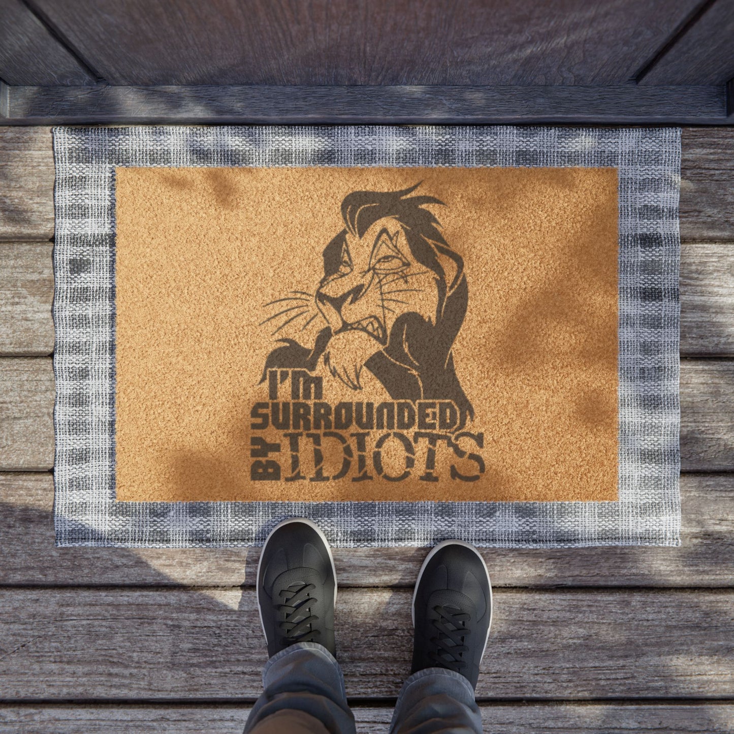 Scar Lion King Doormat —Welcome Mat