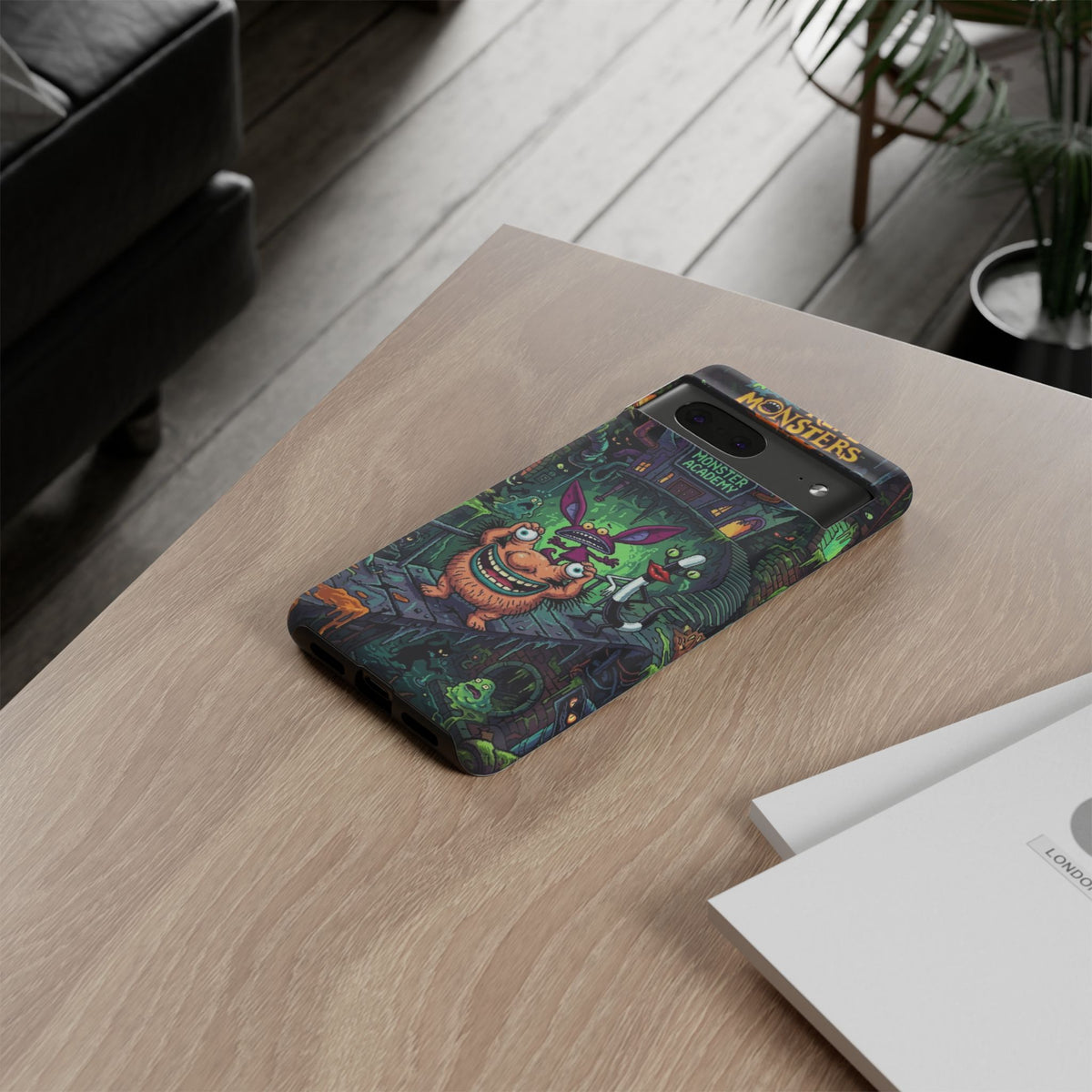 Google Pixel - Colorful Cartoon Monster Academy Design (Tough Cases)