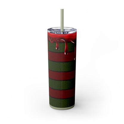 🔥 Freddy Krueger Skinny Tumbler – A Nightmare You’ll Love 🔥 - House of O & A