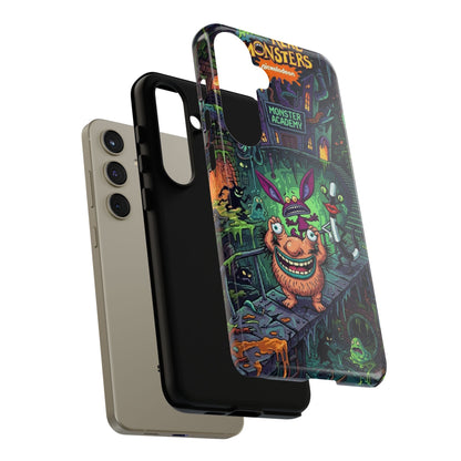 Colorful Cartoon Monster Academy Design (Tough Cases)