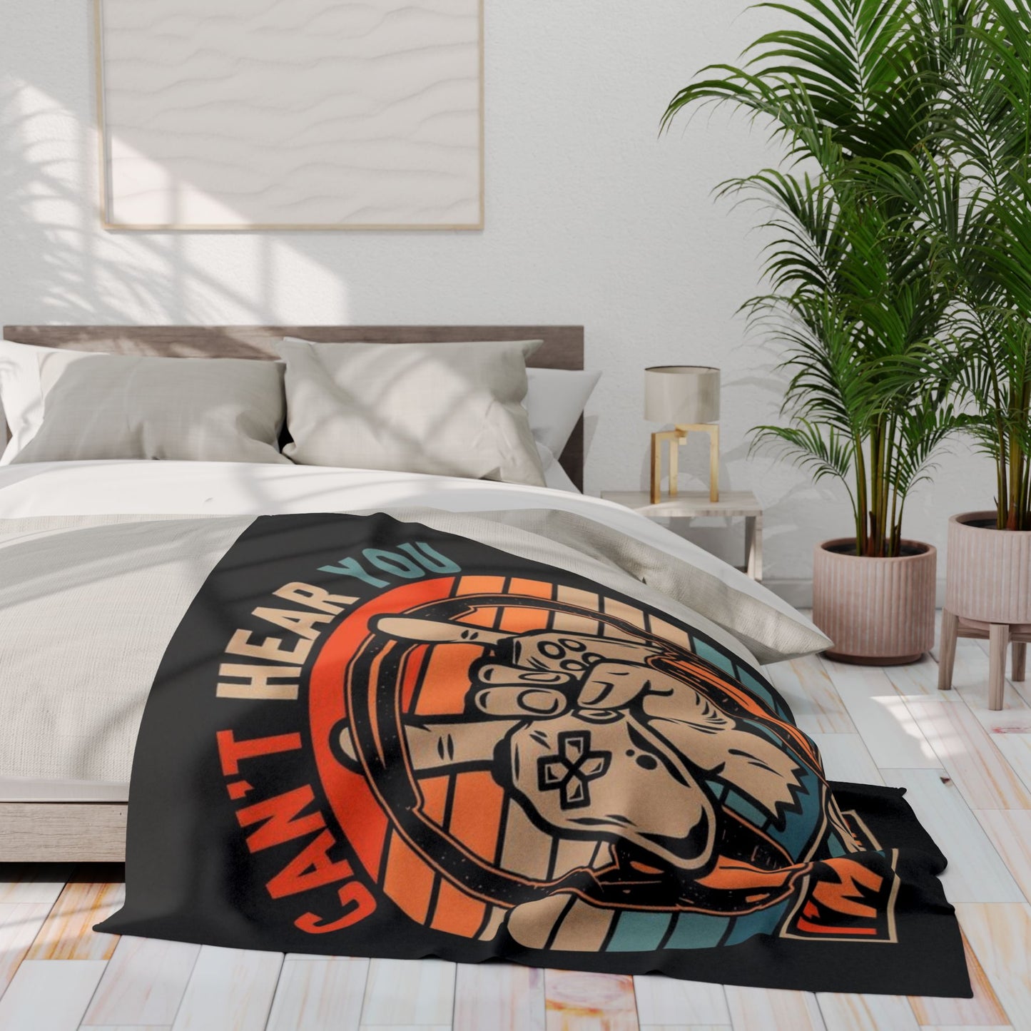 "I'm Gaming" Cozy Arctic Blanket for Gamers