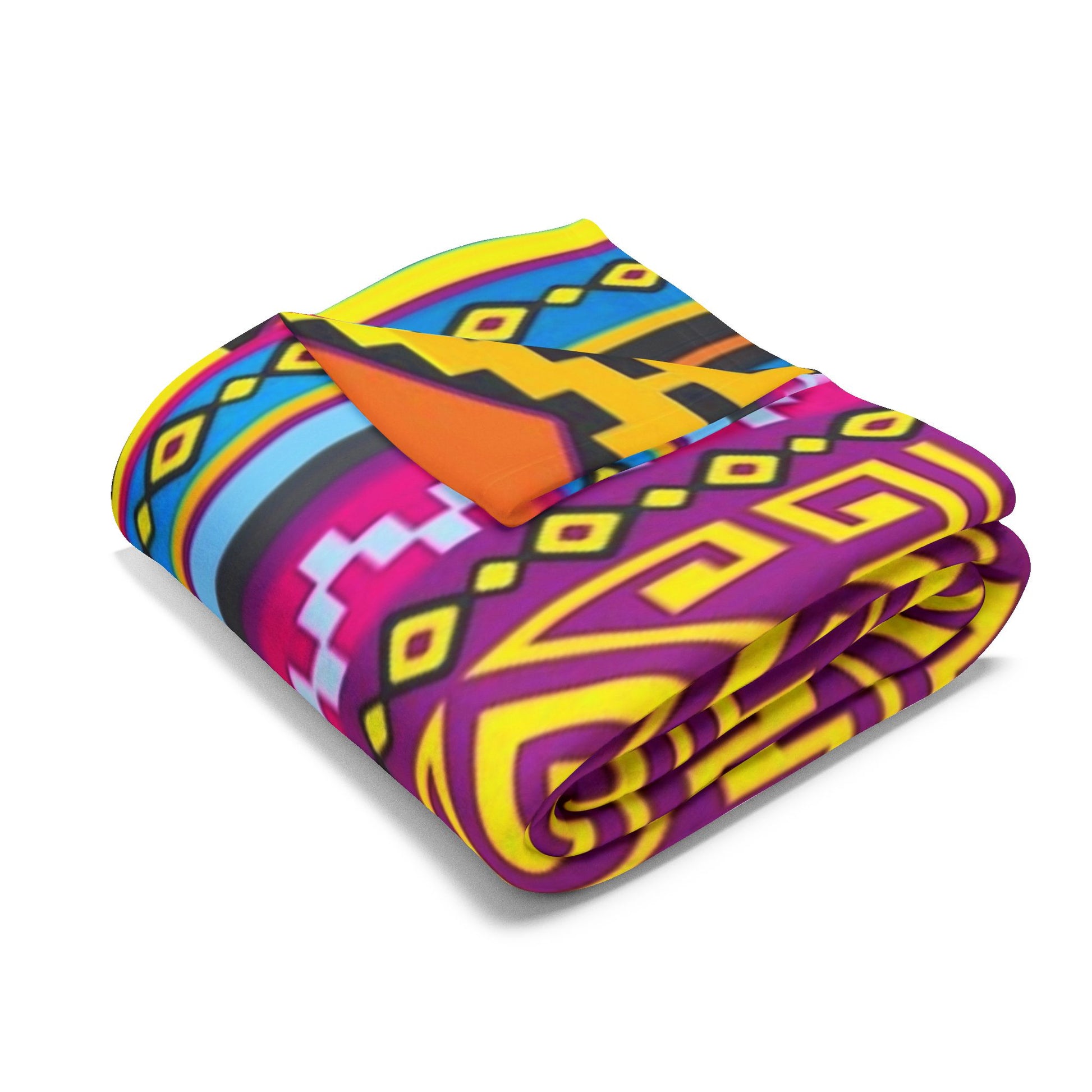 Aztec Pattern - Arctic Blanket - House of O & A