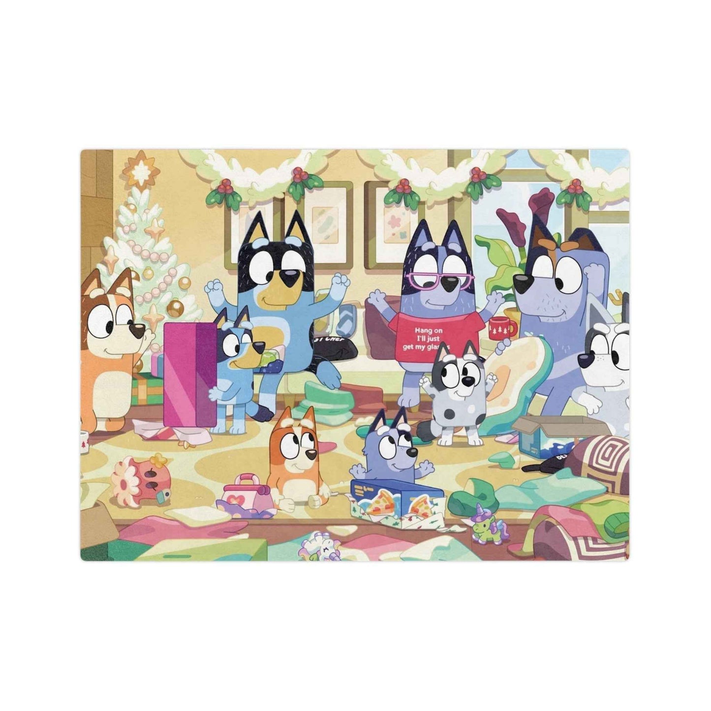 Bluey - Velveteen Minky Blanket