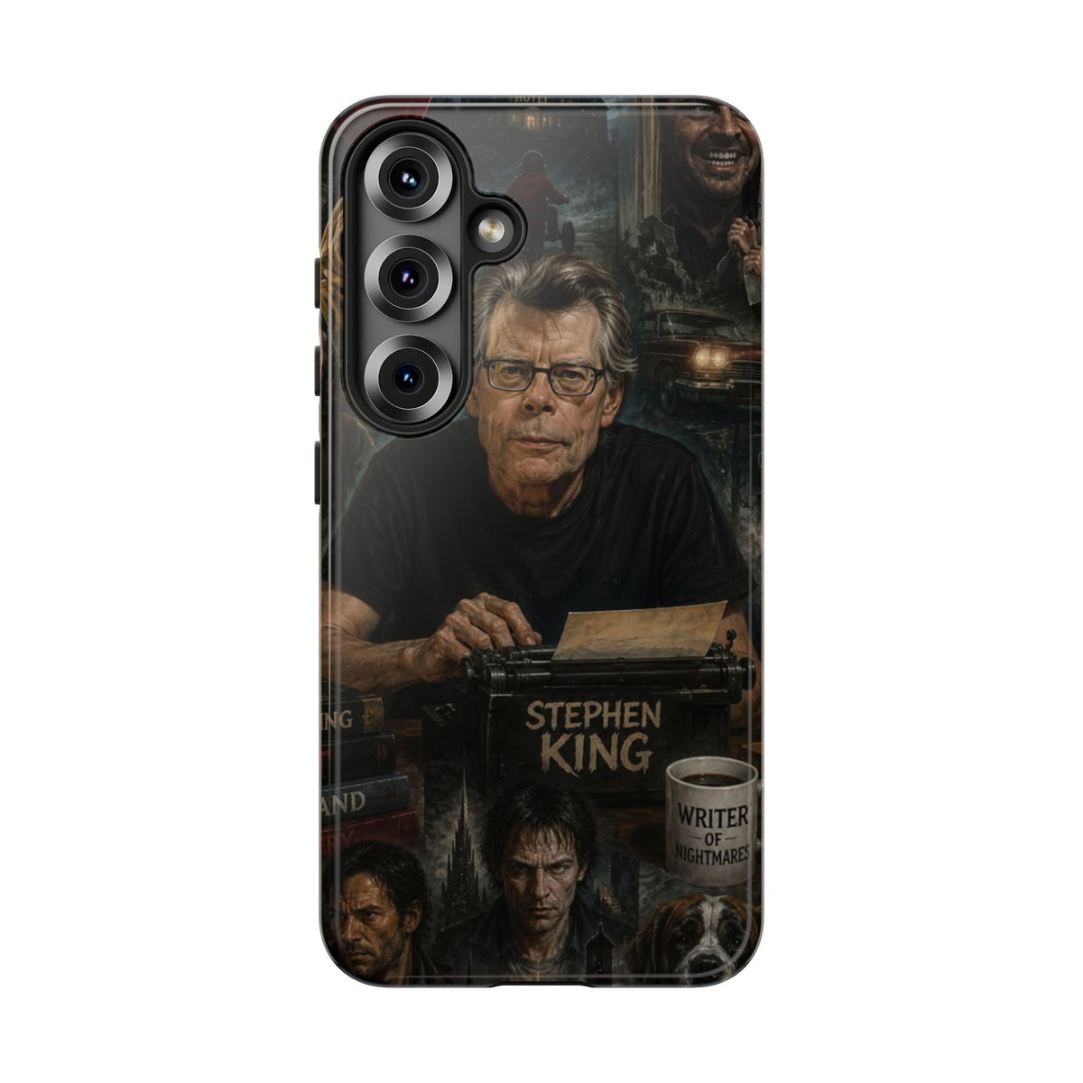 Stephen King Horror Phone Case – Gothic Dark Literature Samsung Protective Case