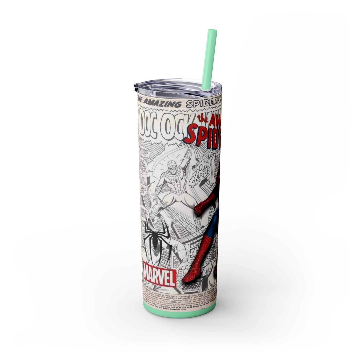 Skinny Tumbler Spiderman 20oz - House of O & A