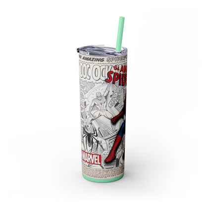 Skinny Tumbler Spiderman 20oz - House of O & A