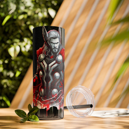 Thor - Chris Hemsworth Marvel Skinny Tumbler