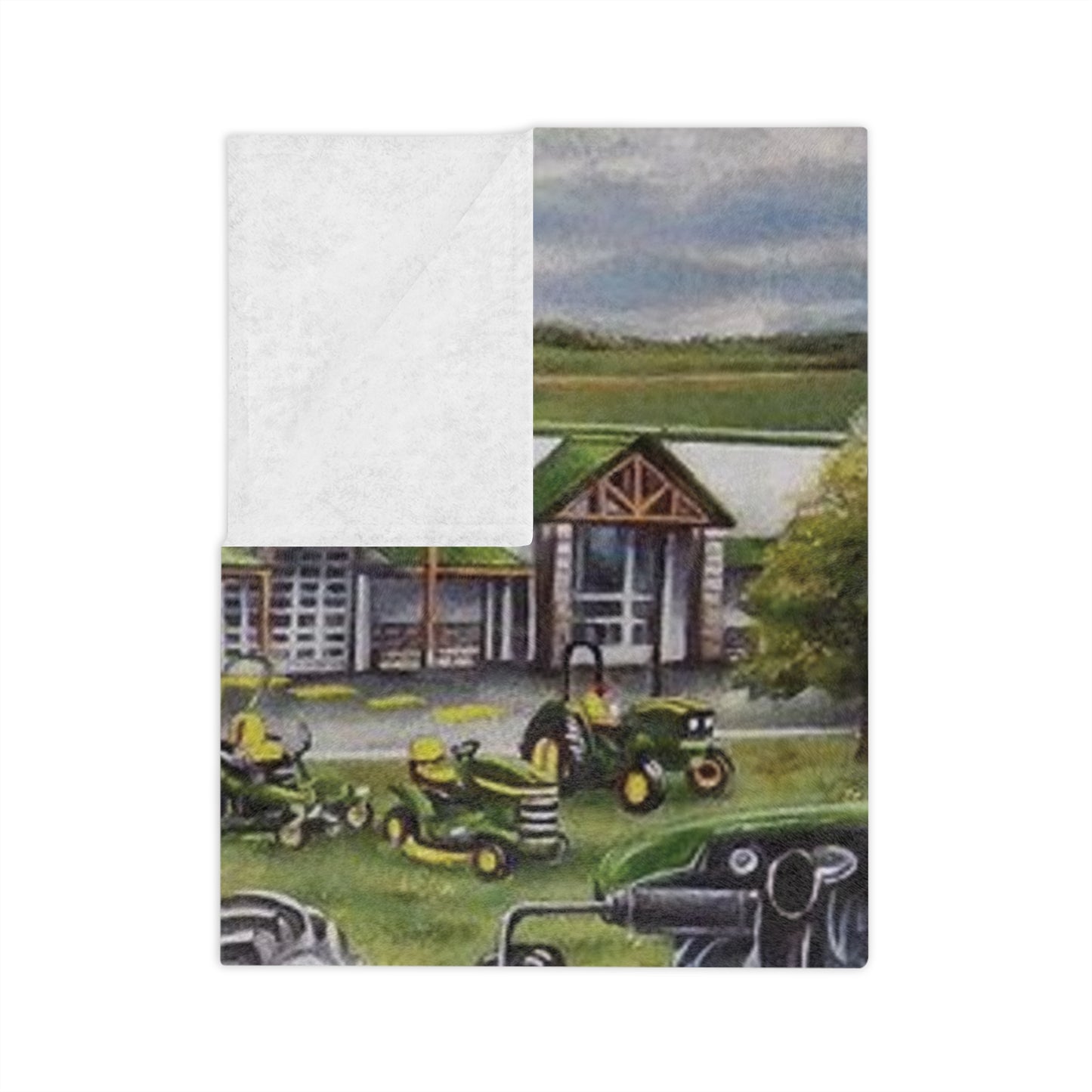John Deere Tractor Landscape