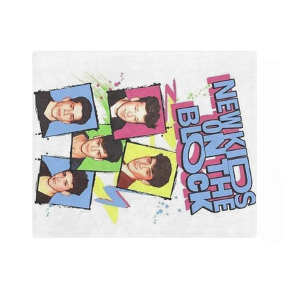 New Kids on the Block - Velveteen Minky Blanket