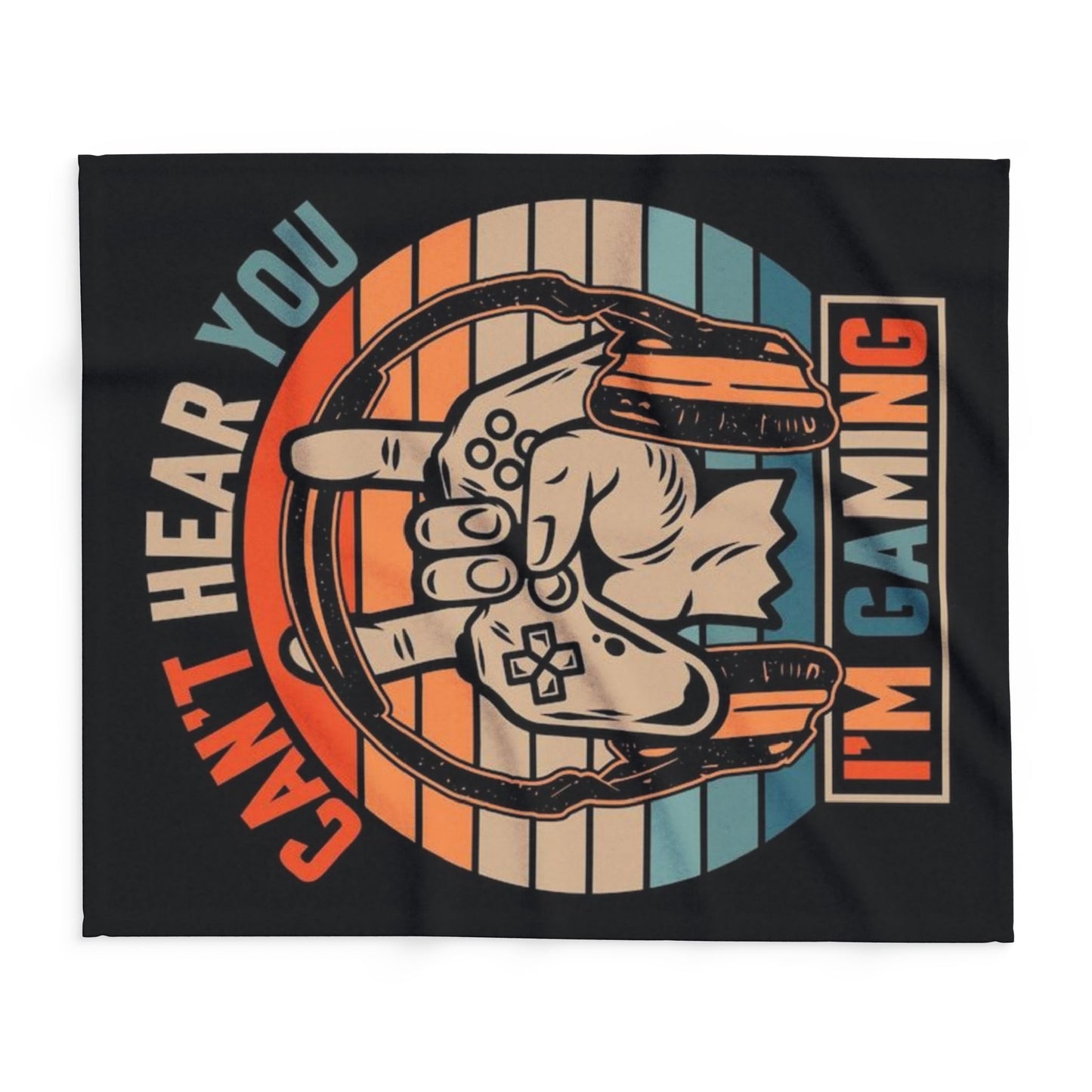 "I'm Gaming" Cozy Arctic Blanket for Gamers