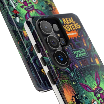 Samsung - Colorful Cartoon Monster Academy Design (Tough Cases)