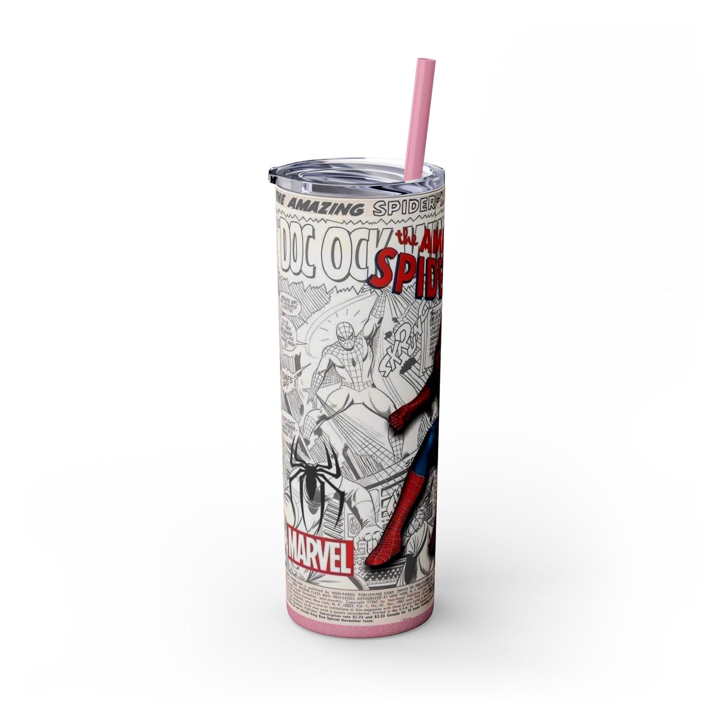 Skinny Tumbler Spiderman 20oz