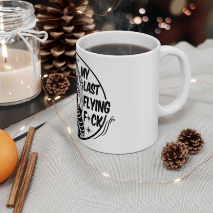 Copy of Skeleton 'There It Goes' Funny Gothic Ceramic Mug (11oz & 15oz)