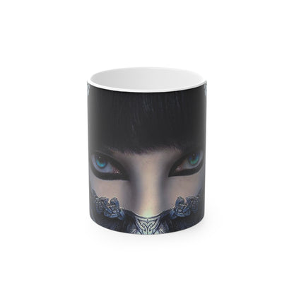 Magic Mug — Mysterious Gaze Heat-Activated Coffee Mug