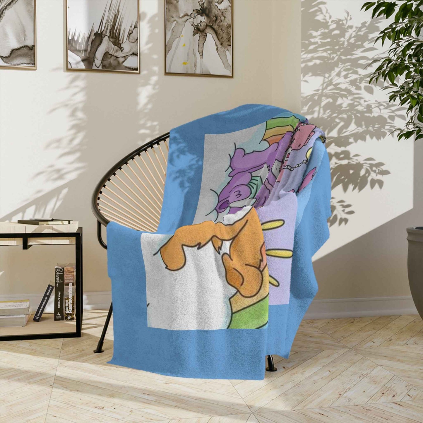 The Care Bears - Velveteen Minky Blanket