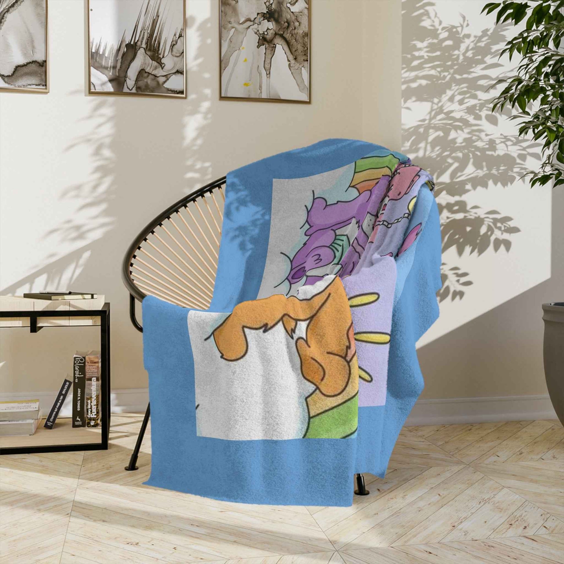 The Care Bears - Velveteen Minky Blanket