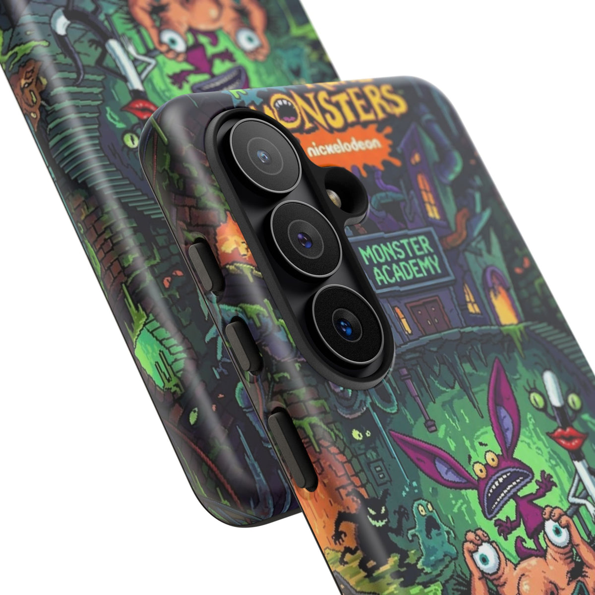 Colorful Cartoon Monster Academy Design (Tough Cases)
