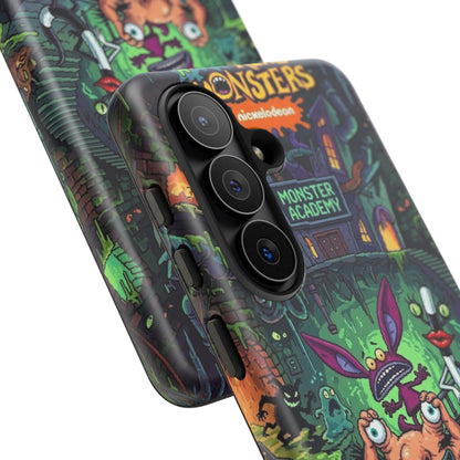 Colorful Cartoon Monster Academy Design (Tough Cases)