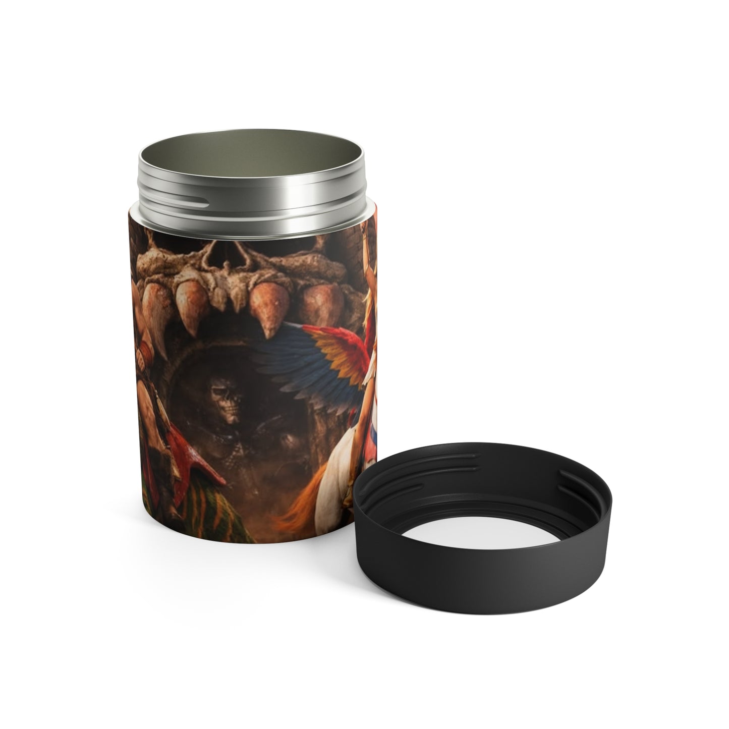 Masters of Eternity Can Cooler – Retro Fantasy Warrior Insulated Drink Holder