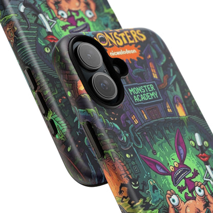 Colorful Cartoon Monster Academy Design (Tough Cases)