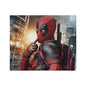 Cheeky Deadpool - Velveteen Minky Blanket