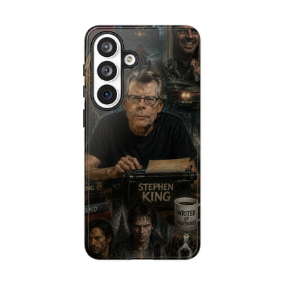 Stephen King Horror Phone Case – Gothic Dark Literature Samsung Protective Case